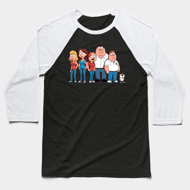 Guys Baseball T-Shirt by Fuzzer